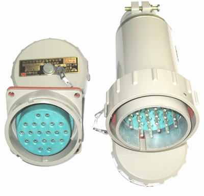 Non-sparking explosion-proof 20-pin electrical connector